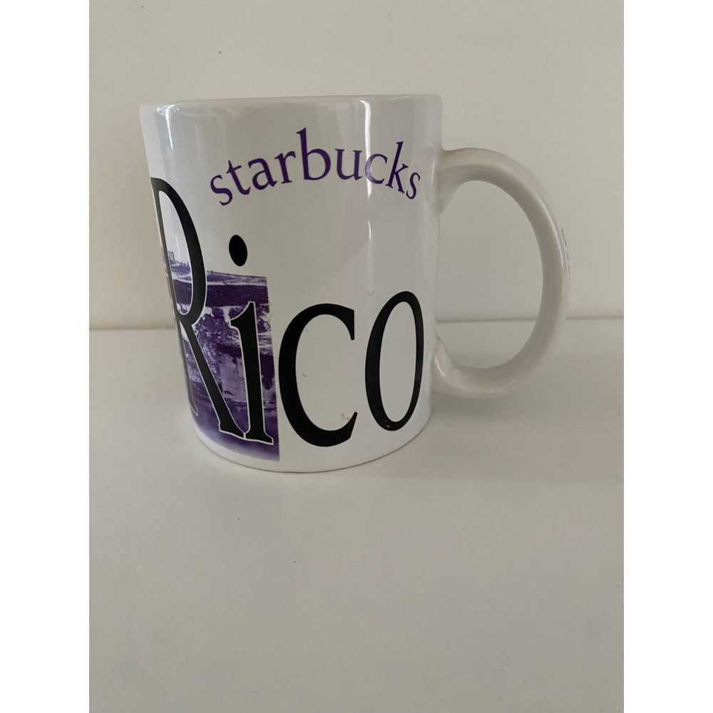 Starbucks Puerto Rico City Mug Collector Series Coffee‎ Cup 2006 Thailand